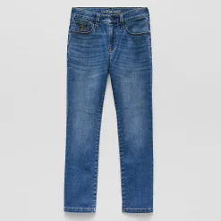 U.S. Polo Assn. Little & Big Kid Boys Stretch Fabric Straight Leg Jean