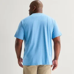 U.S. Polo Assn. Mens V Neck Short Sleeve Stretch Fabric Big and Tall T-Shirt