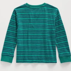 U.S. Polo Assn. Toddler Boys Crew Neck Long Sleeve T-Shirt
