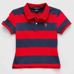 U.S. Polo Assn. Toddler Boys Short Sleeve Classic Fit Polo Shirt