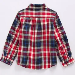 U.S. Polo Assn. Toddler Boys Y Neck Long Sleeve Classic Fit Button-Down Shirt