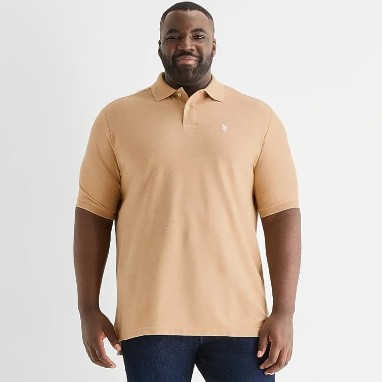 U.S. Polo Assn. Ultimate Pique Big and Tall Mens Classic Fit Short Sleeve Polo Shirt