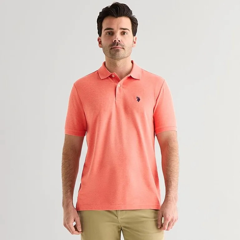 U.S. Polo Assn. Ultimate Pique Mens Classic Fit Short Sleeve Polo Shirt