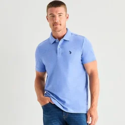 U.S. Polo Assn. Ultimate Pique Stretch Mens Classic Fit Short Sleeve Polo Shirt