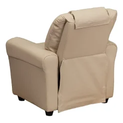 Vana Plush Recliner with Cup Holder for Kids