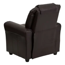 Vana Plush Recliner with Cup Holder for Kids