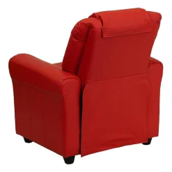 Vana Plush Recliner with Cup Holder for Kids