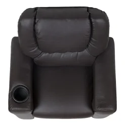 Vana Plush Recliner with Cup Holder for Kids