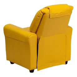 Vana Plush Recliner with Cup Holder for Kids