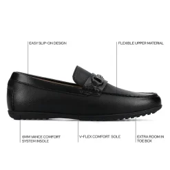 Vance Co Charles Mens Moc Closed Toe Loafers