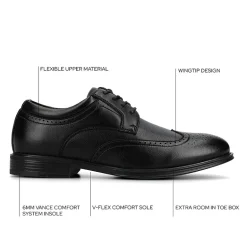 Vance Co Cormac Mens Wing Closed Toe Oxford Shoes