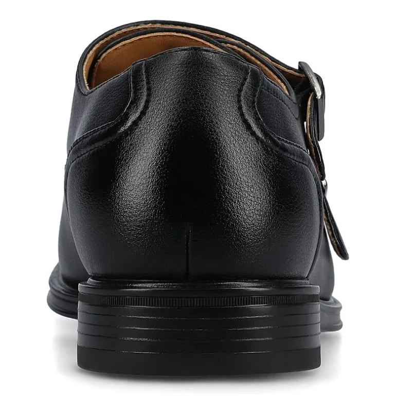 Vance Co Dillon Mens Almond Closed Toe Loafers