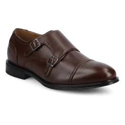 Vance Co Dillon Mens Almond Closed Toe Loafers