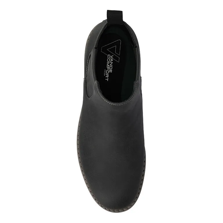 Vance Co Mens Block Heel Chelsea Boots