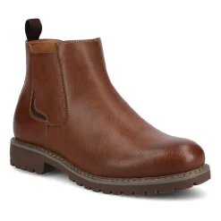 Vance Co Mens Block Heel Chelsea Boots