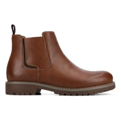 Vance Co Mens Block Heel Chelsea Boots