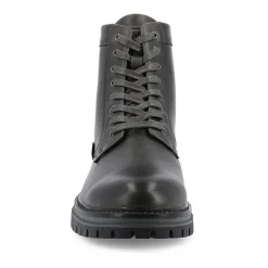 Vance Co Mens Denver Block Heel Lace-Up Boots