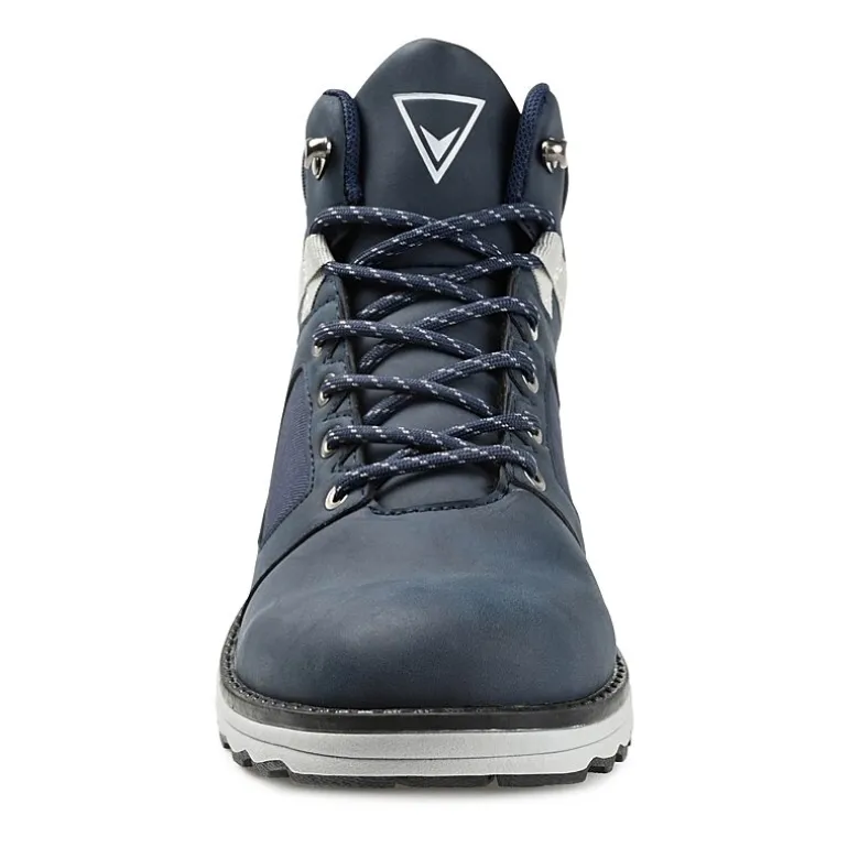 Vance Co Mens Derrick Flat Heel Lace-Up Boots