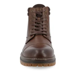 Vance Co Mens Fegan Flat Heel Lace-Up Boots