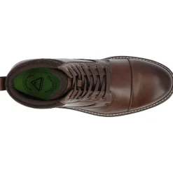 Vance Co Mens Fegan Flat Heel Lace-Up Boots