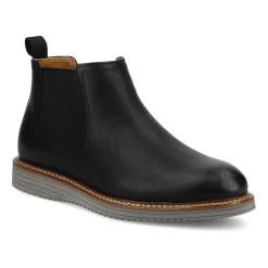 Vance Co Mens Salter Flat Heel Chelsea Boots