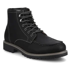 Vance Co Mens Zeus Block Heel Chelsea Boots