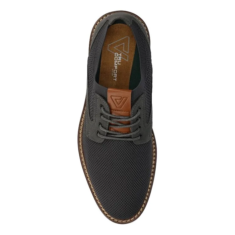 Vance Co Merrick Mens Almond Closed Toe Loafers