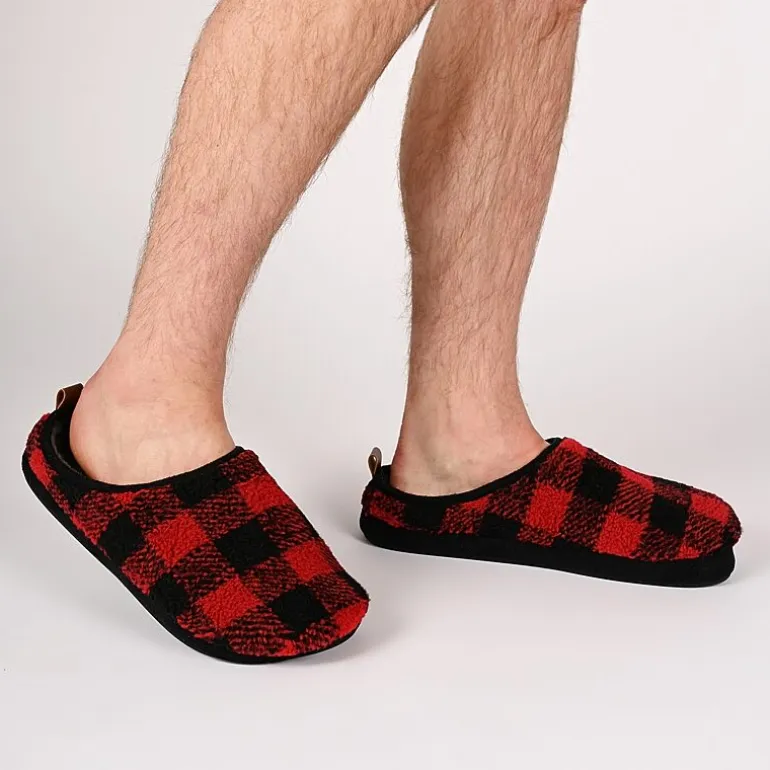 Vance Co Roland Mens Slip-On Slippers