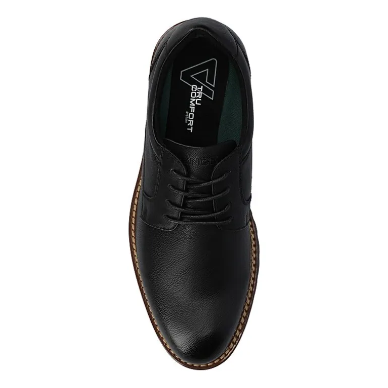 Vance Co Templeton Mens Round Closed Toe Oxford Shoes