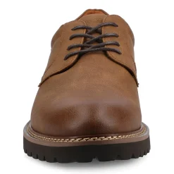Vance Co Templeton Mens Round Closed Toe Oxford Shoes