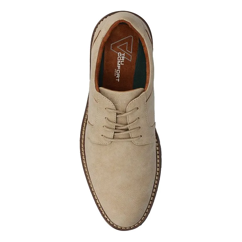 Vance Co Templeton Mens Round Closed Toe Oxford Shoes