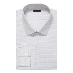 Van Heusen Big And Tall Comfort Performance Mens Classic Fit Stretch Fabric Wrinkle Free Long Sleeve Dress Shirt
