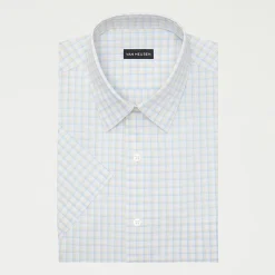 Van Heusen Big And Tall Easy Care Poplin Mens Regular Fit Easy Care Short Sleeve Dress Shirt