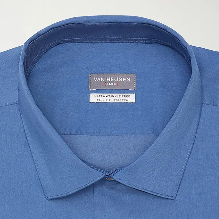 Van Heusen Big and Tall Ultra Flex Mens Regular Fit Wrinkle Free Long Sleeve Dress Shirt