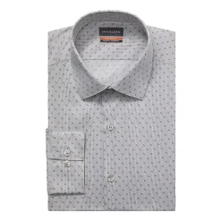 Van Heusen Big Stain Shield Mens Regular Fit Stretch Fabric Long Sleeve Dress Shirt