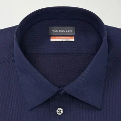 Van Heusen Big & Tall Mens Stain Shield Wrinkle Free Stretch Dress Shirt