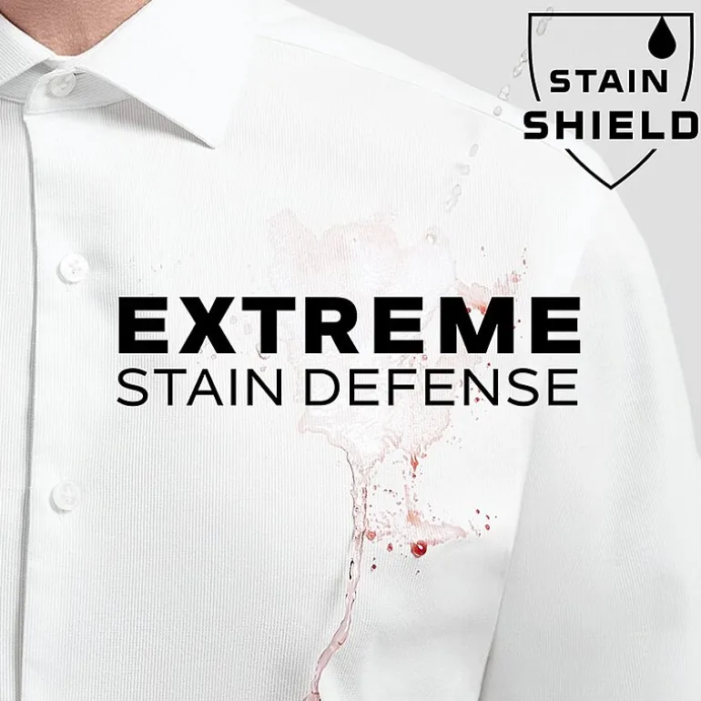 Van Heusen Big & Tall Mens Stain Shield Wrinkle Free Stretch Dress Shirt