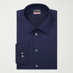 Van Heusen Big & Tall Mens Stain Shield Wrinkle Free Stretch Dress Shirt