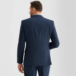 Van Heusen Birdseye Mens Stretch Fabric Modern Fit Suit Separates