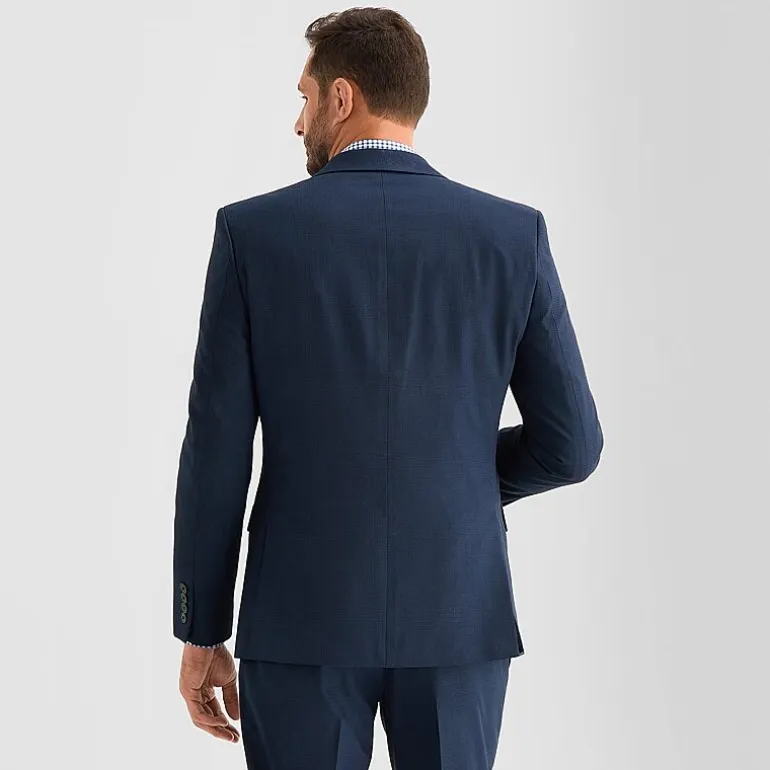 Van Heusen Birdseye Mens Stretch Fabric Modern Fit Suit Separates