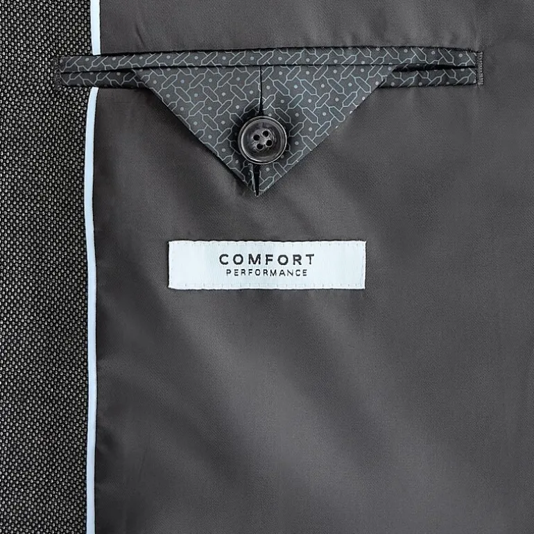 Van Heusen Birdseye Mens Stretch Fabric Modern Fit Suit Separates