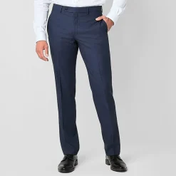 Van Heusen Birdseye Mens Stretch Fabric Modern Fit Suit Separates