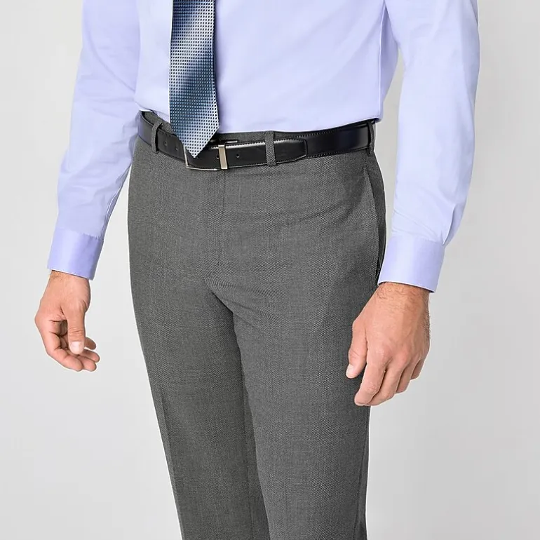 Van Heusen Birdseye Mens Stretch Fabric Modern Fit Suit Separates