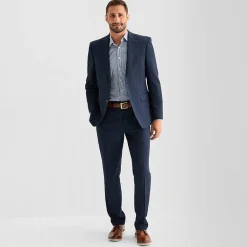 Van Heusen Birdseye Mens Stretch Fabric Modern Fit Suit Separates