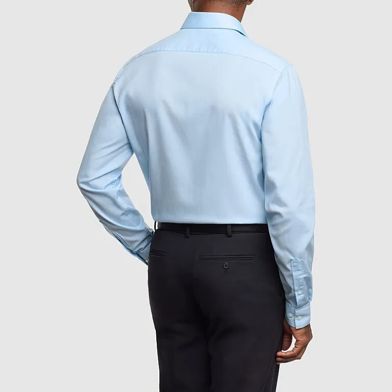 Van Heusen Comfort Performance Mens Slim Fit Stretch Fabric Wrinkle Free Long Sleeve Dress Shirt