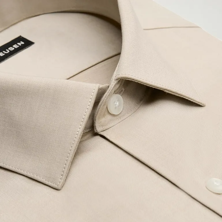 Van Heusen Comfort Performance Mens Slim Fit Stretch Fabric Wrinkle Free Long Sleeve Dress Shirt