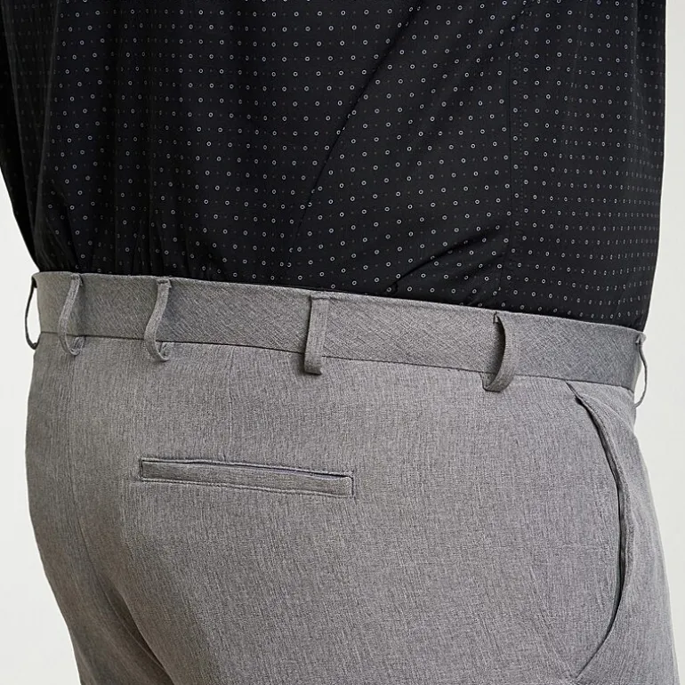 Van Heusen Everyday Defense Mens Straight Fit Big and Tall Dress Flat Front Pant