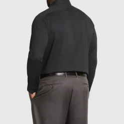 Van Heusen Everyday Defense Mens Big & Tall Classic Fit Stretch Fabric Wrinkle Free Long Sleeve Dress Shirt