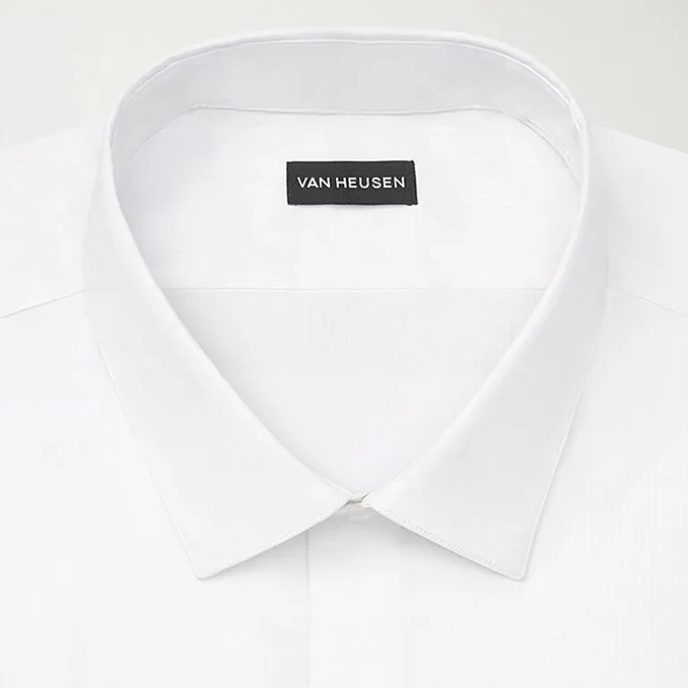 Van Heusen Everyday Defense Mens Big & Tall Classic Fit Stretch Fabric Wrinkle Free Long Sleeve Dress Shirt