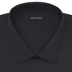 Van Heusen Everyday Defense Stain Shield Fitted Mens Modern Fit Stretch Fabric Wrinkle Free Long Sleeve Dress Shirt